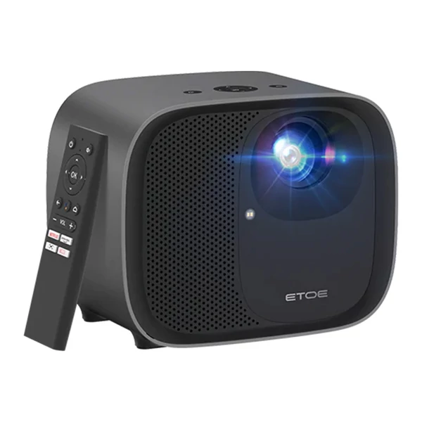 [Netflix & Android TV tanúsított] ETOE E3 Pro projektor, Dolby, natív 1080P, 600 ANSI, Android TV 11, 5G WiFi, 4K, HDMI