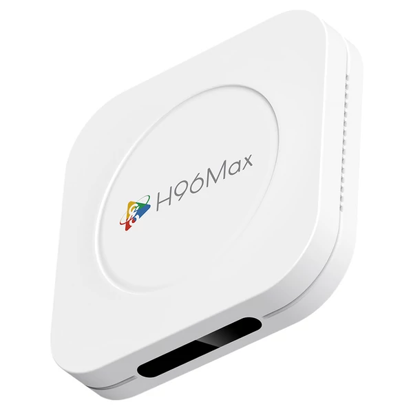 H96 Max M1 Plus Android 14 TV Box, RK3528, 4GB RAM, 128GB ROM, 8K UHD, WiFi 6, Bluetooth 5.4, 2×USB2.0, HDMI, Ethernet