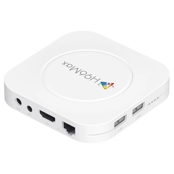 H96 Max M1 Plus Android 14 TV Box, RK3528, 4GB RAM, 32GB ROM, 8K UHD, WiFi 6, Bluetooth 5.4, 2×USB2.0, HDMI, Ethernet