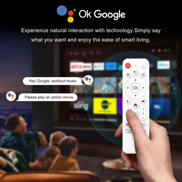 H96 Max M1 Plus Android 14 TV Box, RK3528, 4GB RAM, 32GB ROM, 8K UHD, WiFi 6, Bluetooth 5.4, 2×USB2.0, HDMI, Ethernet