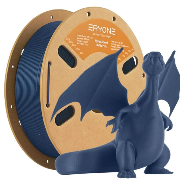 5kg ERYONE Matt Hyper PLA filament – 1kg fehér/fekete/szürke/olajzöld/tengerészkék