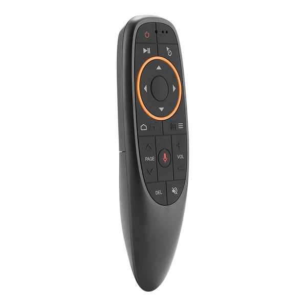 2.4G Vezeték nélküli Air Mouse hangvezérléssel, 6 tengelyes giroszkóppal Androidhoz