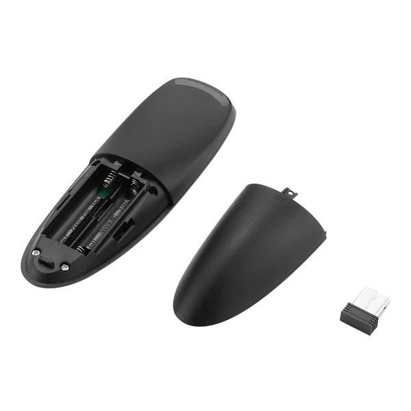 2.4G Vezeték nélküli Air Mouse hangvezérléssel, 6 tengelyes giroszkóppal Androidhoz