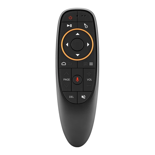 2.4G Vezeték nélküli Air Mouse hangvezérléssel, 6 tengelyes giroszkóppal Androidhoz