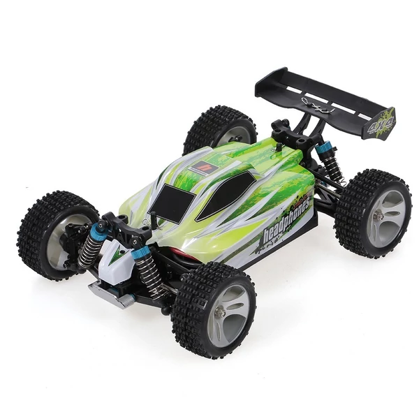 WLtoys A959-B 1:18 2.4GHz RC autó, 4WD, 70 km/h, tereptávirányítós autó