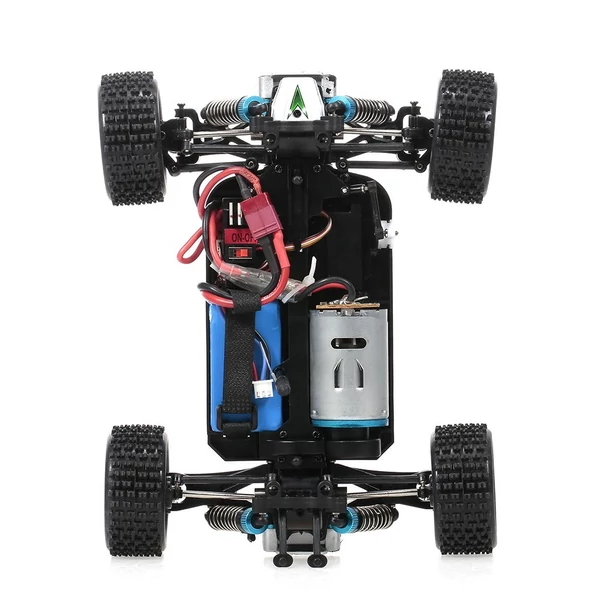 WLtoys A959-B 1:18 2.4GHz RC autó, 4WD, 70 km/h, tereptávirányítós autó