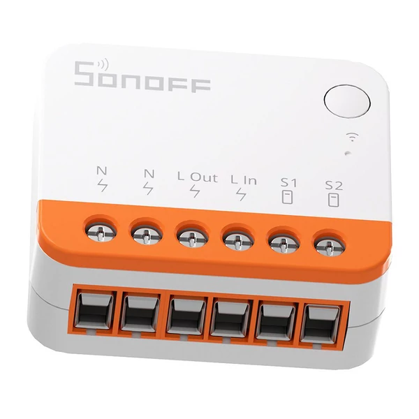 SONOFF MINI R4 Extreme WiFi okos kapcsoló, külső vezérlés, okos otthon, Alexa & Google Home kompatibilis