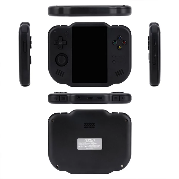 MagicX Zero 40 függőleges retro kézikonzol – 4" érintőkijelző, Android, Nintendo DS és arcade játékokhoz, 2GB RAM, 7 óra üzemidő - Fekete