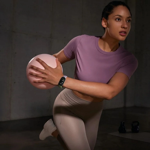 Xiaomi Smart Band 10 CN, 1,72" AMOLED kijelző, 150+ sport mód, 21 napos üzemidő, egészségfigyelés, 5ATM - Pink