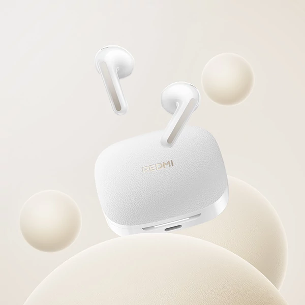 Redmi Buds 7S fülhallgató, félig nyitott ANC, 5 szintű EQ, akár 32 óra üzemidő - Fehér