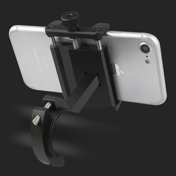 Alumínium telefon tartó KUGOO S1 / S1 Pro elektromos rollerhez, kerékpárhoz - masszív, univerzális konzol
