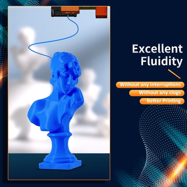 ERYONE nagy sebességű PLA+ filament 1kg – Kék