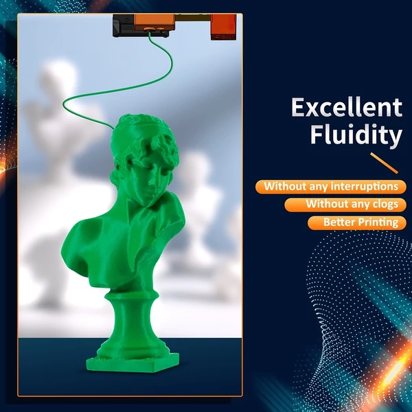 ERYONE nagy sebességű PLA+ filament 1kg – Zöld