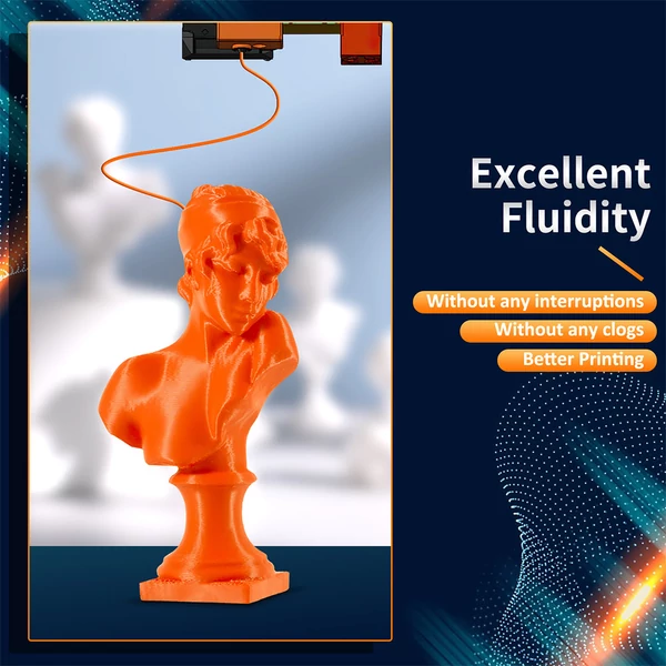 ERYONE nagy sebességű PLA+ filament 1kg – Narancs