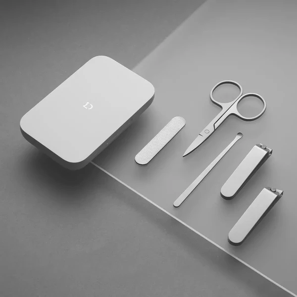 Xiaomi Mijia 5 részes hordozható rozsdamentes acél körömvágó készlet