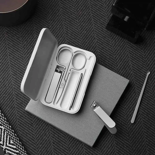 Xiaomi Mijia 5 részes hordozható rozsdamentes acél körömvágó készlet