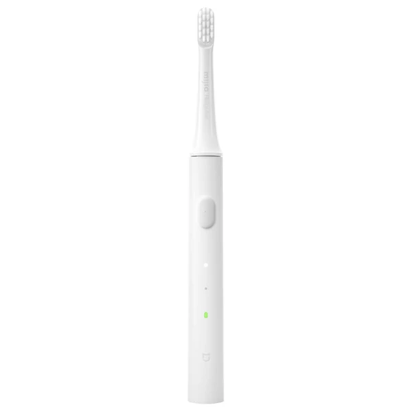Xiaomi Mijia T100 okos szónikus elektromos fogkefe, 2 db, puha sörte, 2 üzemmód, vízálló, USB töltés - fehér