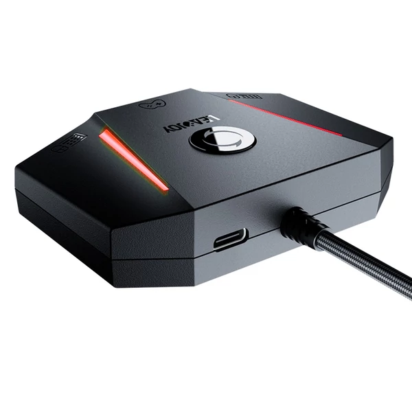 GameSir LeadJoy VX2 AimBox konzol adapter - Xbox One, PS4 kompatibilis, 3,5 mm jack, többplatformos