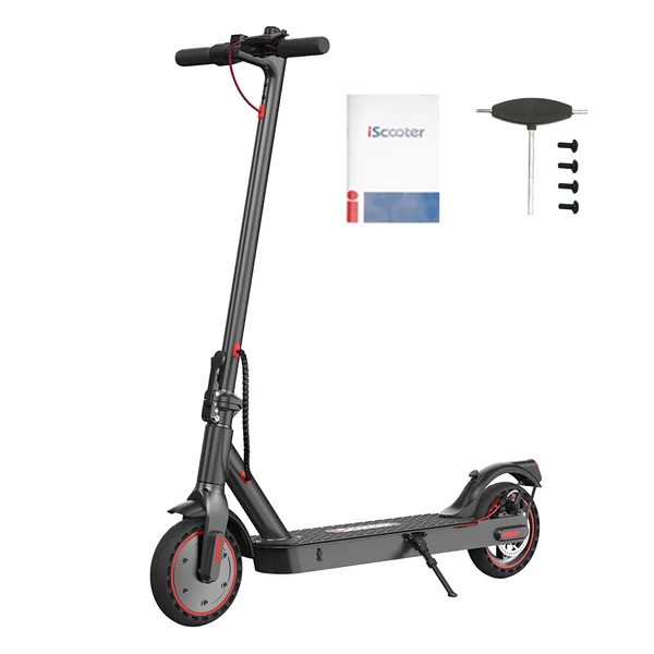 iScooter i9 összecsukható elektromos roller, 8,5" méhsejt gumi, 350W motor, 7,5Ah akkumulátor, 30 km/h, applikáció, IP54 vízálló