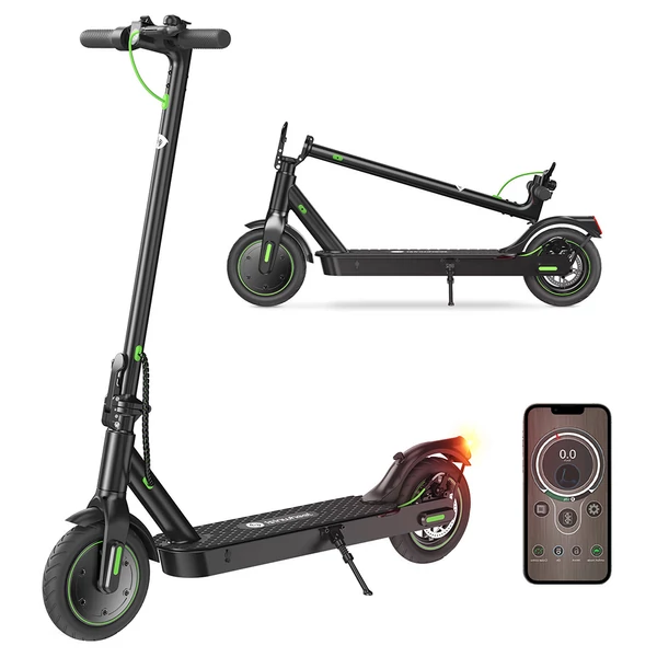 isinwheel S9 Pro elektromos roller, 350W motor, 36V 7.5Ah akkumulátor, 8.5" felfújható kerék, 25km/h, 28km hatótáv, applikációs vezérlés