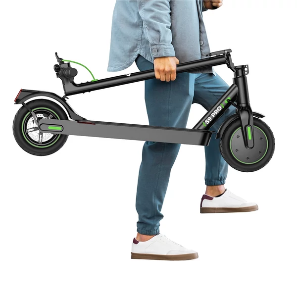 isinwheel S9 Pro elektromos roller, 350W motor, 36V 7.5Ah akkumulátor, 8.5" felfújható kerék, 25km/h, 28km hatótáv, applikációs vezérlés