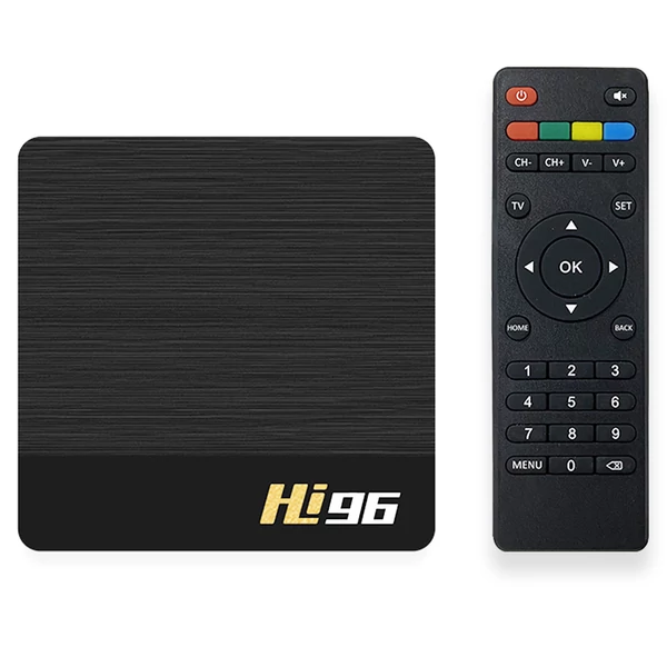 Hi96 V3 TV Box (Hi3798M V310, 64 bit, Android 9.0, 4K, 2.4G/5G WiFi, 100M LAN) - okos médialejátszó