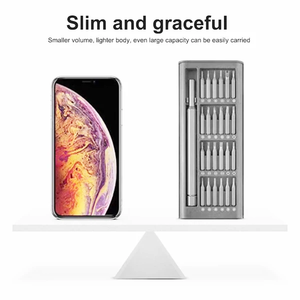 24 az 1-ben precíziós mágneses csavarhúzó készlet iPhone, Samsung mobiltelefon javításához