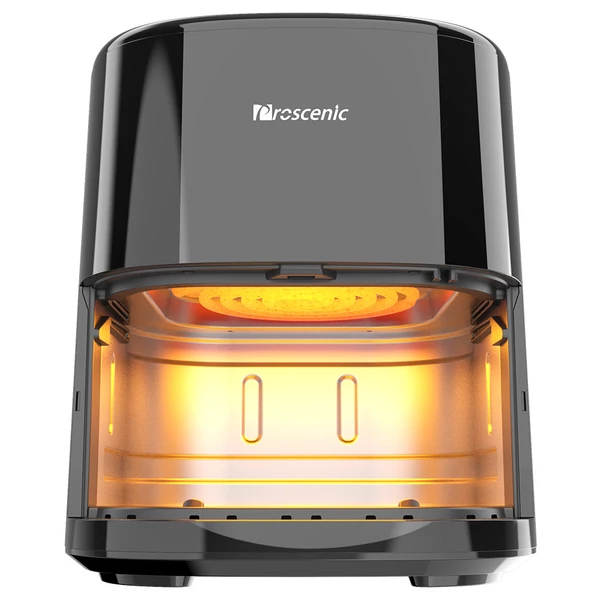 Proscenic T22 okos forrólevegős sütő 5L, olaj nélküli, tapadásmentes, 1500W, fekete – egészséges sütés gyorsan