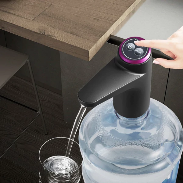 USB-s vízadagoló pumpa, 19 literes palackhoz – Mini automata elektromos vízpumpa palackos vízhez