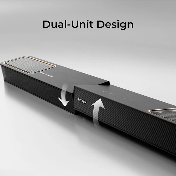 Ultimea Skywave F30 3.1.2 Soundbar, Dolby Atmos, Alkalmazásvezérlés, 300W csúcsteljesítmény, CEC, Bluetooth 5.4, 10 sávos EQ, 121 EQ beállítás