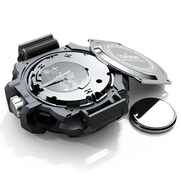 LOKMAT MK28 okosóra – IP68 vízálló, fitnesz karkötő, lépésszámláló, értesítés, Bluetooth, iOS/Android - fekete