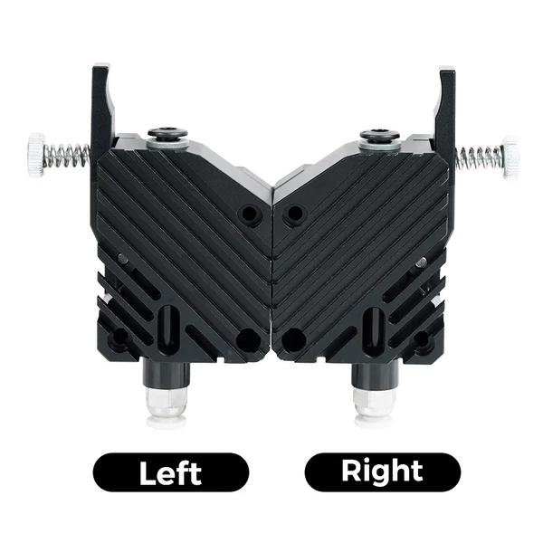 TWO TREES teljesen fém balos klón dupla hajtású extruder 3D nyomtatóhoz - fekete