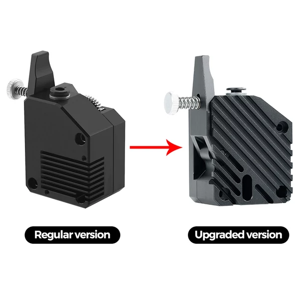 TWO TREES teljesen fém balos klón dupla hajtású extruder 3D nyomtatóhoz - fekete