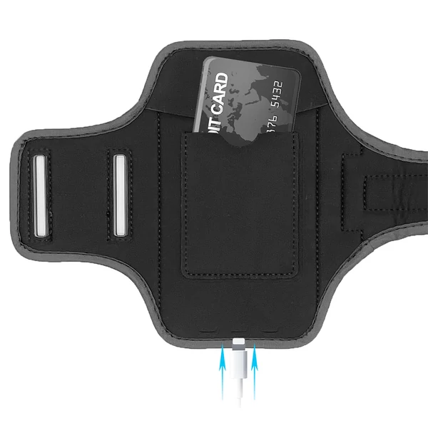 Vízálló futó telefontartó karszalag, 5.8" – iPhone 11 Pro/12 mini kompatibilis