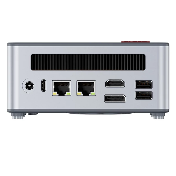 AOOSTAR GEM12 Max Mini PC, AMD Ryzen 9 6900HX, 8 mag, 4.9GHz, 32GB DDR5, 1TB PCIe 4.0 SSD, 4K 120Hz, WiFi 6, BT 5.2, 2x2.5G LAN - Ezüst