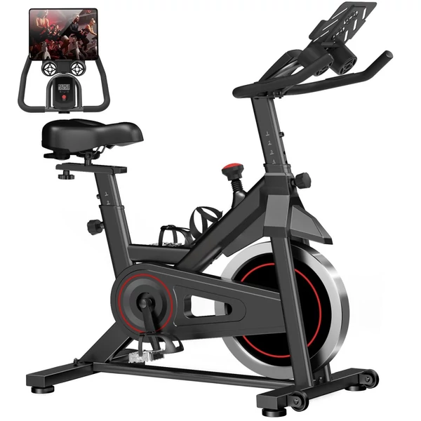 ROBORE CBX10 szobakerékpár, 136 kg teherbírás, csendes szíjhajtás, kényelmes ülés, iPad és palacktartó