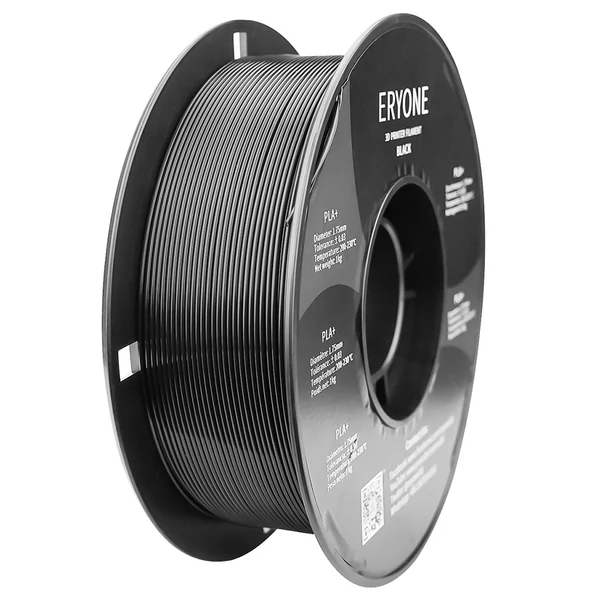 ERYONE PLA+ 3D nyomtató filament 1kg - fekete