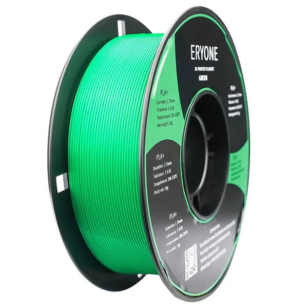 ERYONE PLA+ nyomtatószál 1kg - zöld