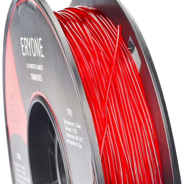 ERYONE TPU 3D nyomtató filament 0.5kg - piros