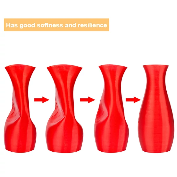 ERYONE TPU 3D nyomtató filament 0.5kg - piros