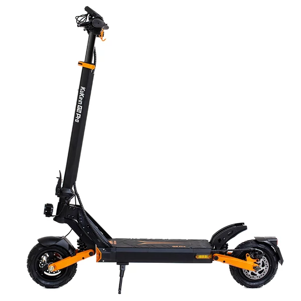 KuKirin G2 Pro összecsukható elektromos roller, 600W, 48V 15,6Ah, 58km hatótáv, HD LCD, dupla tárcsafék, LED, levehető ülés, irányjelző