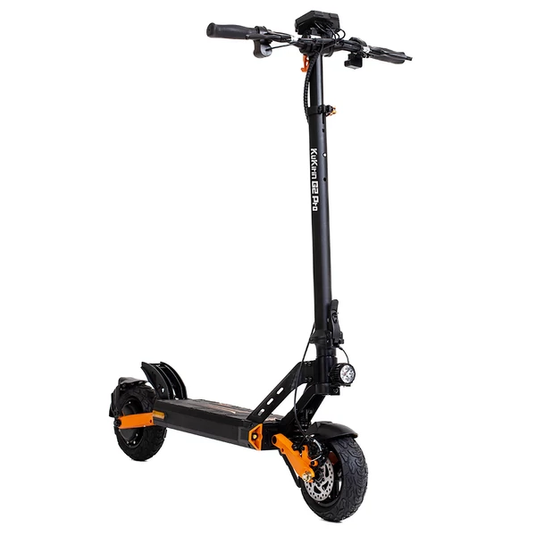 KuKirin G2 Pro összecsukható elektromos roller, 600W, 48V 15,6Ah, 58km hatótáv, HD LCD, dupla tárcsafék, LED, levehető ülés, irányjelző