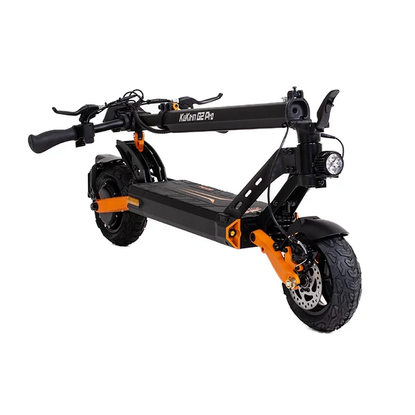 KuKirin G2 Pro összecsukható elektromos roller, 600W, 48V 15,6Ah, 58km hatótáv, HD LCD, dupla tárcsafék, LED, levehető ülés, irányjelző