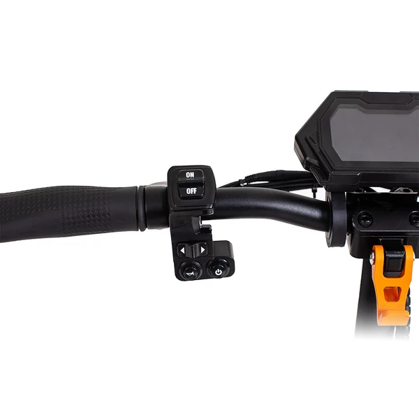 KuKirin G2 Pro összecsukható elektromos roller, 600W, 48V 15,6Ah, 58km hatótáv, HD LCD, dupla tárcsafék, LED, levehető ülés, irányjelző