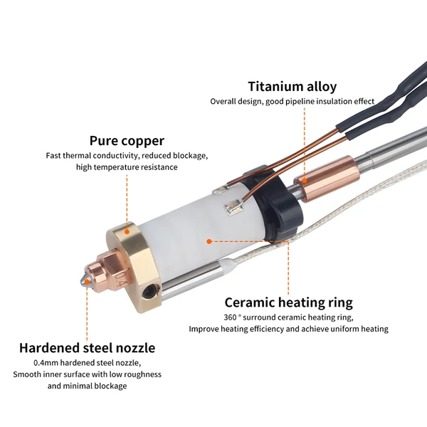 FYSETC hotend készlet Creality Hi Combo-hoz