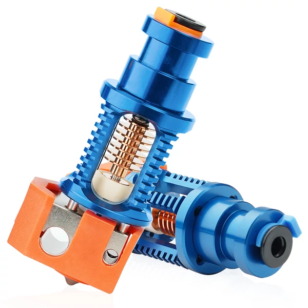 Phaetus Dragon Hotend High Flow, Prusa/Creality CR-10/Ender 3, 500°C, minden filamenthez kompatibilis - kék