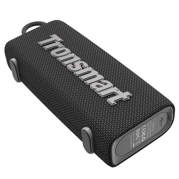 Tronsmart Trip 10W hordozható Bluetooth 5.3 hangszóró, IPX7 vízálló - fekete
