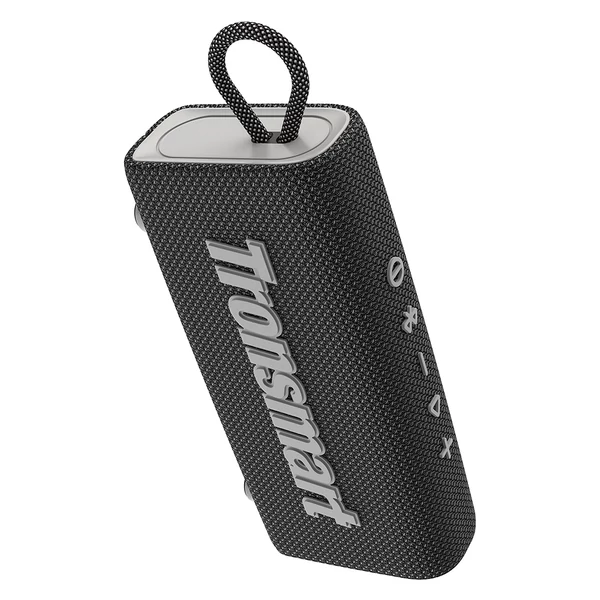 Tronsmart Trip 10W hordozható Bluetooth 5.3 hangszóró, IPX7 vízálló - fekete