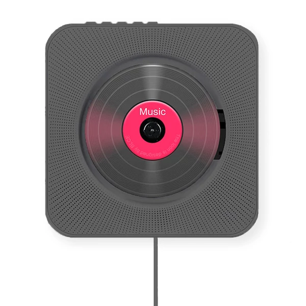 Kecag KC-808 fali CD lejátszó Bluetooth-tal, távirányítóval, FM rádióval, MP3, fejhallgató kimenet, USB