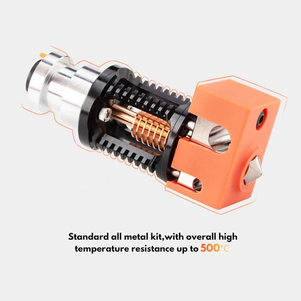 Trianglelab Dragon Hotend V2.0 precíziós 3D nyomtató fej V6-hoz, közvetlen és Bowden extrúderhez